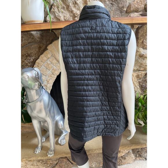 Duluth Trading Full Zip Puffer Vest Black Women's Size XL - Picture 4 of 6